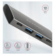 Axagon I/O HUB USB3.2 4PORT/0.13M HMC-4G2 AXAGON