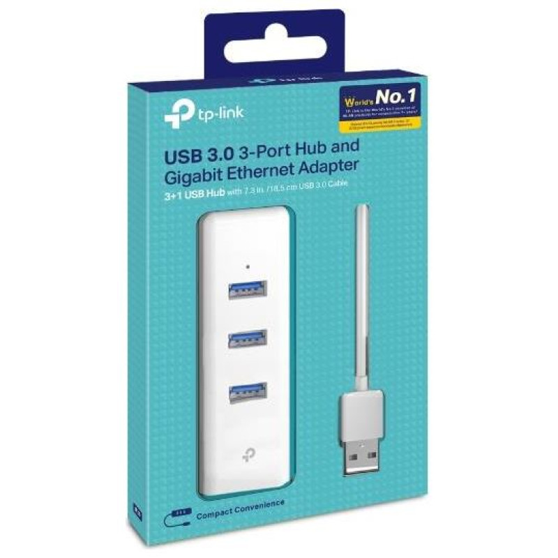 Tp-Link NET ADAPTER USB3 3PORT 1000M/UE330 TP-LINK