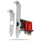 Axagon NET CARD PCIE 1GBE 1PORT/SP&LP PCEE-GIX AXAGON