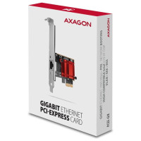 Axagon NET CARD PCIE 1GBE 1PORT/SP&LP PCEE-GIX AXAGON