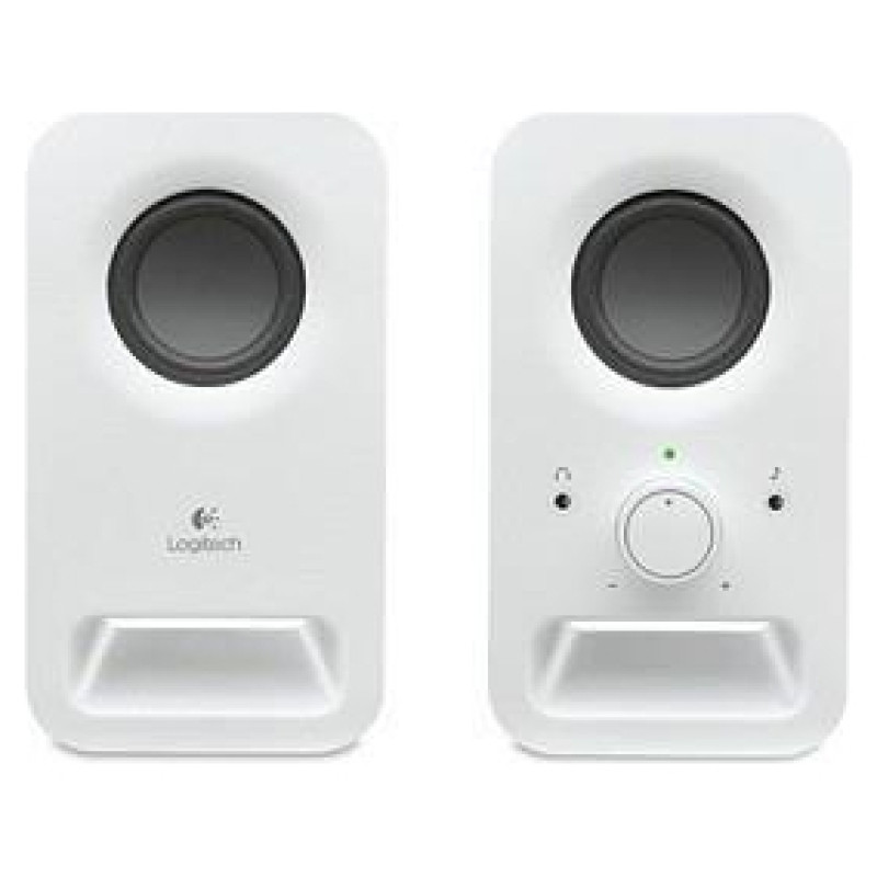 Logitech Z150 Stereo Speakers - SNOW WHITE - 3.5 MM