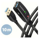 Axagon CABLE USB3.2 A-M/A-F ACTIVE/10M ADR-310 AXAGON