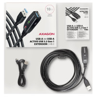 Axagon CABLE USB3.2 A-M/A-F ACTIVE/10M ADR-310 AXAGON