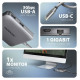Axagon I/O HUB USB-C 5IN1 5GBPS/0.2M HMC-5HL AXAGON