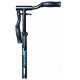 Muuwmi Aluminium Scooter PRO skrejritenis 250 mm, zils - AU 468