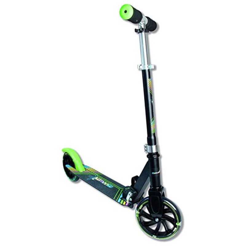 Muuwmi Aluminium Scooter NEON skrejritenis, 180 mm, ar gaismiņām - AU 337
