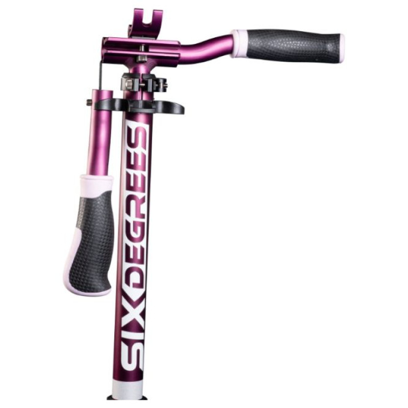 Six Degrees Aluminium Scooter skrejritenis 180/145 mm, rozā - AU 588