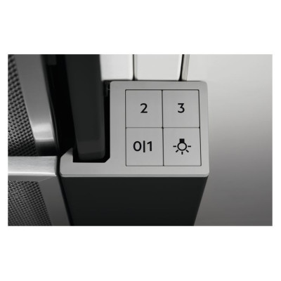 Electrolux izvelkams tvaika nosūcējs, 60 cm, C, melns - LFP326FB