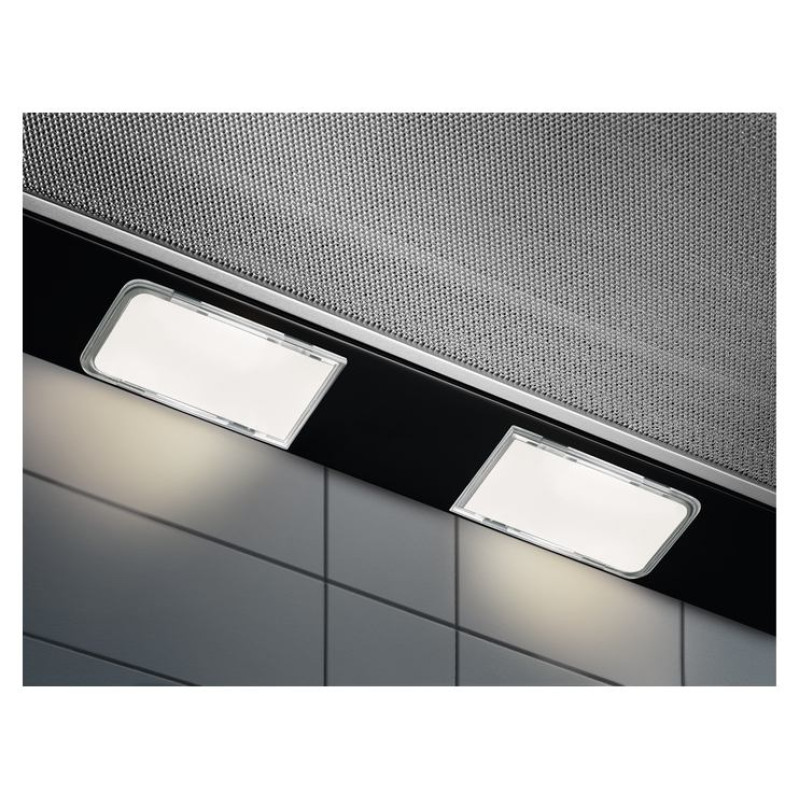 Electrolux izvelkams tvaika nosūcējs, 60 cm, C, melns - LFP326FB