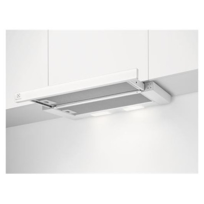 Electrolux izvelkams tvaika nosūcējs, 60 cm, balts - LFP326FW