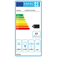 Electrolux izvelkams tvaika nosūcējs, 60 cm, balts - LFP326FW