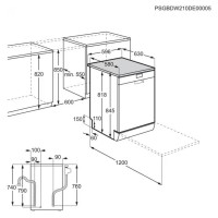 Electrolux trauku mazgājamā mašīna - ESM48310SX