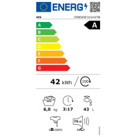 AEG veļas mazgājamā mašīna (augšas ielāde), balta, 6kg - LTR8E363E