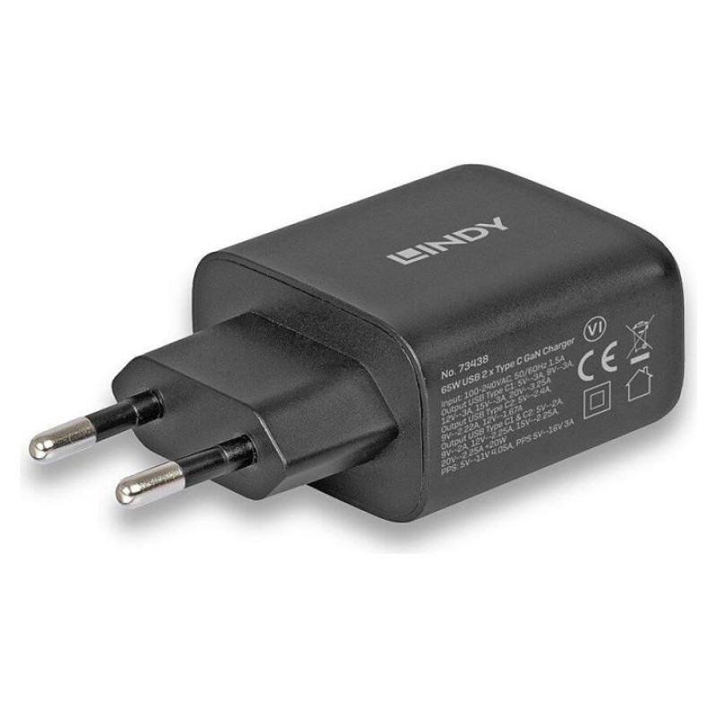 Lindy CHARGER WALL 65W/73438 LINDY