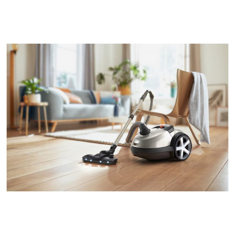 Philips Vacuum Cleaner|PHILIPS|Cordless|900 Watts|Capacity 4 l|Noise 75 dB|Black / Grey|Weight 5.3 kg|XD8152/12