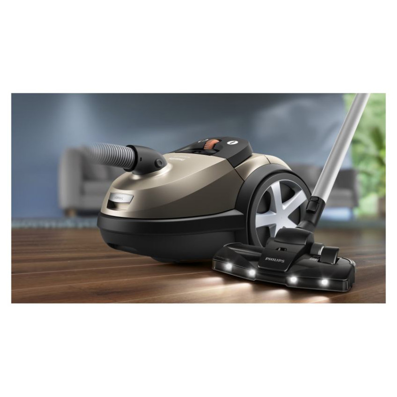 Philips Vacuum Cleaner|PHILIPS|Cordless|900 Watts|Capacity 4 l|Noise 75 dB|Black / Grey|Weight 5.3 kg|XD8152/12