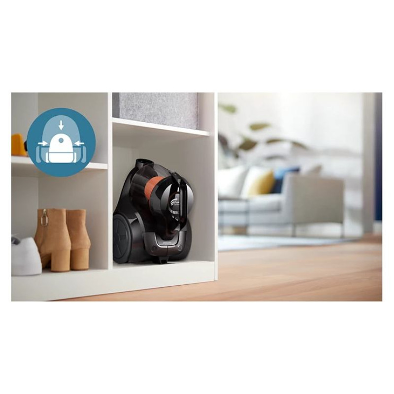 Philips Vacuum Cleaner|PHILIPS|Input power 800 W|Dust capacity 1.3 L|Cylinder vacuum|Cleaning type Dry|Dust container Bagless|Colour Black|XB1142/10