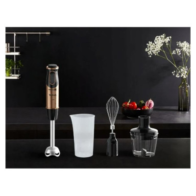 Tefal rokas blenderis QUICKCHEF 3IN1, 1000W, melns/vara - HB656G10