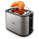 Philips Viva Collection tosteris, sudraba - HD2650/90