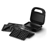 Philips 5000 Series Sviestmaižu tosteris, 750W, melns - HD2350/80