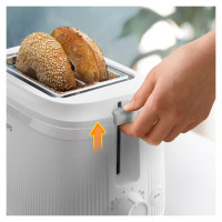 Philips 3000. Sērijas Basic tosteris, 900W, balts - HD2511/00