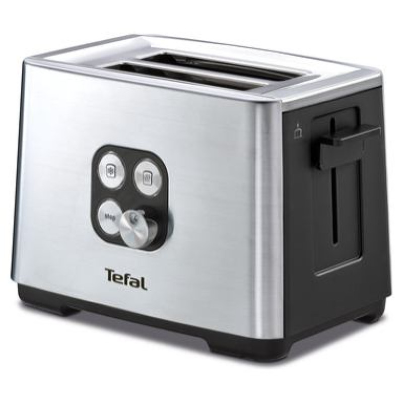 Tefal tosteris Equinox,  900W, melns / nerūsējo&scaron;ā tērauda - TT420D