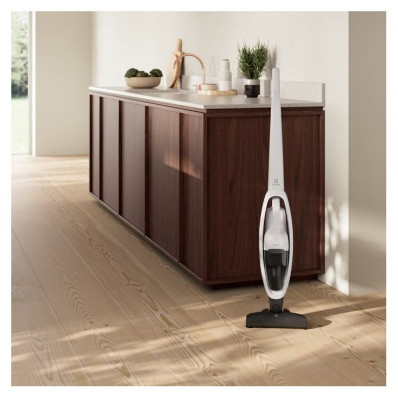 Electrolux 300.sērijas  bezvadu putekļusūcējs bez maisiņa, balts - ES31CB18SH