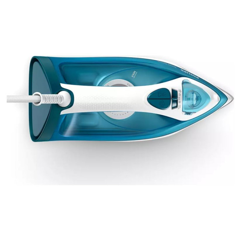 Philips 3000 sērijas Tvaika gludeklis, 2100W, zilganzaļ&scaron; ar baltu - DST3011/20
