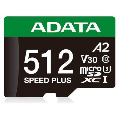 Adata MEMORY MICRO SDXC 512GB UHS-I/UD512GUI3V30A2SP-RA1 ADATA
