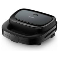 Philips 3000 Series vafeļu panna, 750W, melna - HD2332/90
