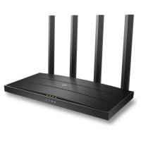 Tp-Link Wireless Router|TP-LINK|Wireless Router|1500 Mbps|Wi-Fi 6|1 WAN|3x10/100/1000M|Number of antennas 4|ARCHERAX17