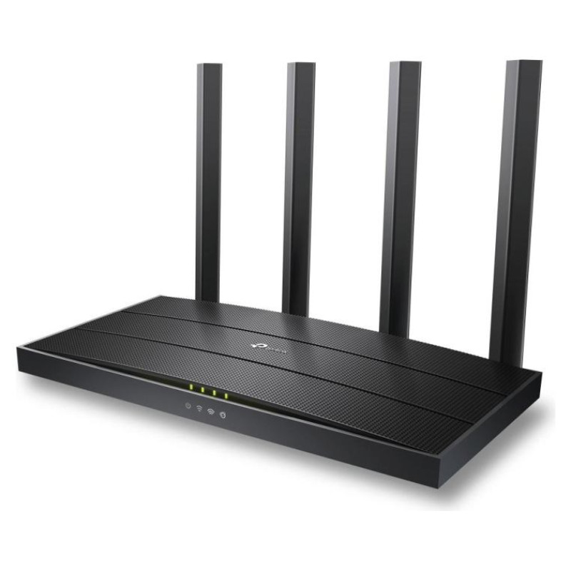Tp-Link Wireless Router|TP-LINK|Wireless Router|1500 Mbps|Wi-Fi 6|1 WAN|3x10/100/1000M|Number of antennas 4|ARCHERAX17