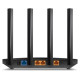 Tp-Link Wireless Router|TP-LINK|Wireless Router|1500 Mbps|Wi-Fi 6|1 WAN|3x10/100/1000M|Number of antennas 4|ARCHERAX17