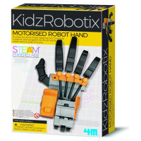 4M KidzRobotix DIY komplekts Motorizēta robota roka
