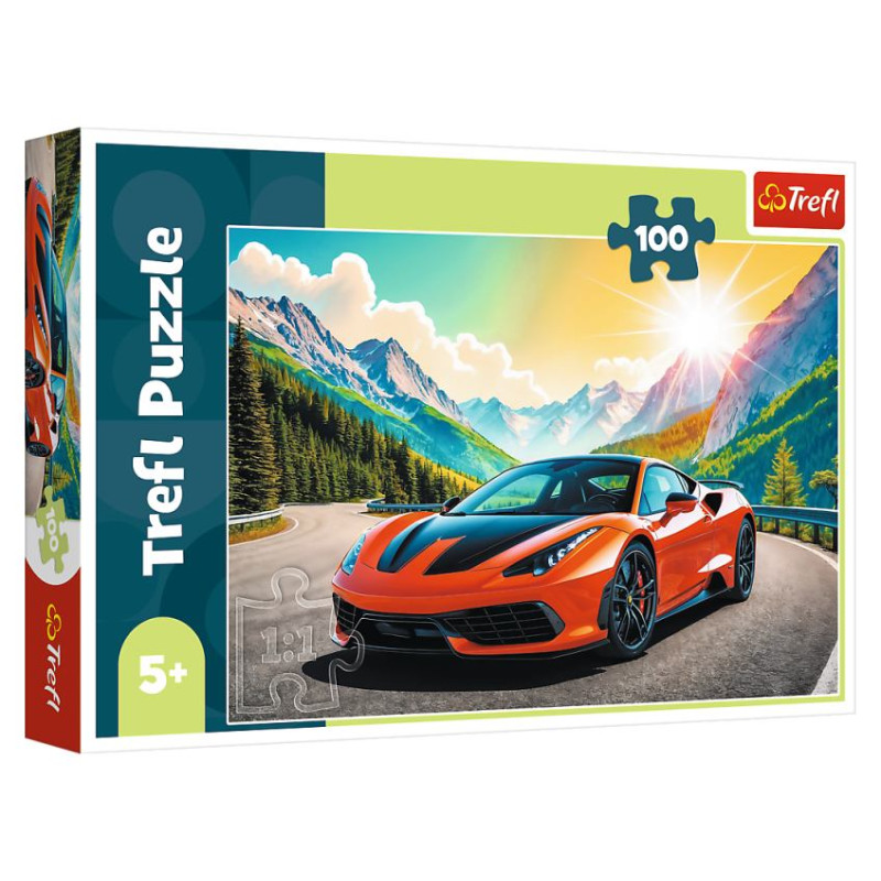 Trefl Puzle Sacīkstes, 100 gab.