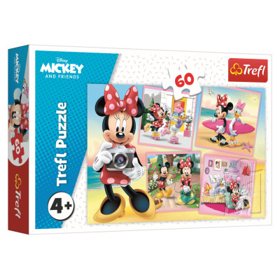 Trefl DISNEY Puzle Minnija pele, 60 gab.