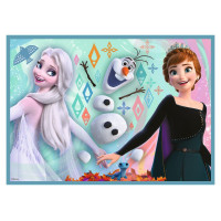 Trefl FROZEN Pužļu komplekts 4in1