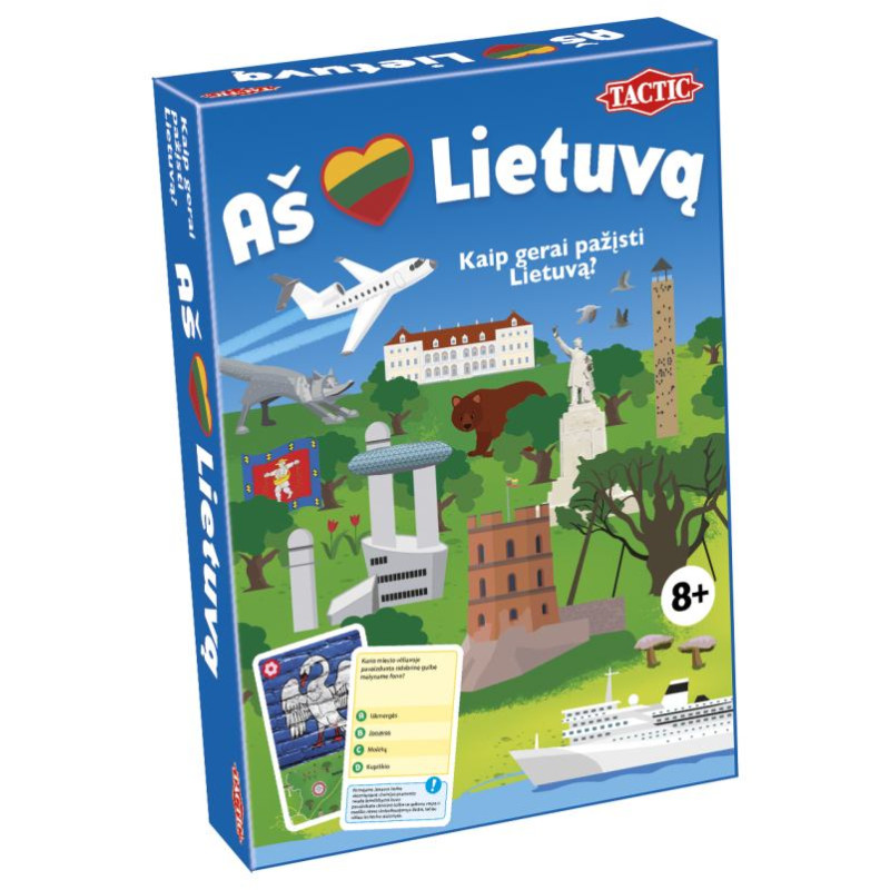 Tactic Galda spēle "Es mīlu Lietuvu" (Lietuvie&scaron;u val.)