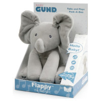 Sm Gund GUND Interaktīvs plīšs - Zilonis Flappy, 30 cm