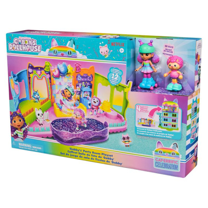 Gabby&acute;s Dollhouse Rotaļu komplekts Ballī&scaron;u telpa