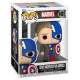 Funko POP! Vinila figūra: Marvel - Captain America / Steve Rogers (Split)