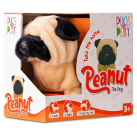 Pugs At Play Staigājošs suns "Peanut"