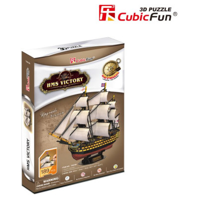 Cubic Fun CUBICFUN 3D puzle kuģis HMS Victory