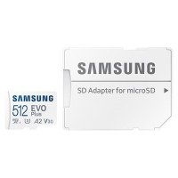 Samsung MEMORY MICRO SDXC EVO+ 512GB/V30 W/A MB-MC512SA/EU SAMSUNG