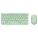 Trust KEYBOARD +MOUSE WRL LYRA/GREEN 24942 TRUST