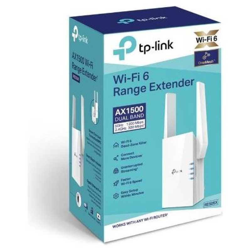 Tp-Link WRL RANGE EXTENDER 1500MBPS/RE505X TP-LINK