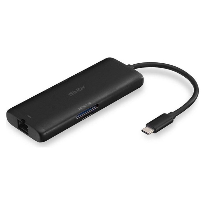 Lindy I/O DOCKING STATION USB-C/DST-MINI 43358 LINDY