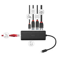 Lindy I/O DOCKING STATION USB-C/DST-MINI 43358 LINDY