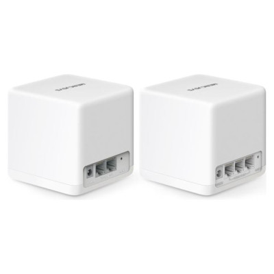 Mercusys Wireless Router|MERCUSYS|Wireless Access Point / Router|2-pack|1500 Mbps|Mesh|IEEE 802.3ac|IEEE 802.11a|IEEE 802.11b|IEEE 802.11g|IEEE 802.11n|IEEE 802.11ax|2x10/100/1000M|LAN \ WAN ports 3|HALOH60X(2-PACK)