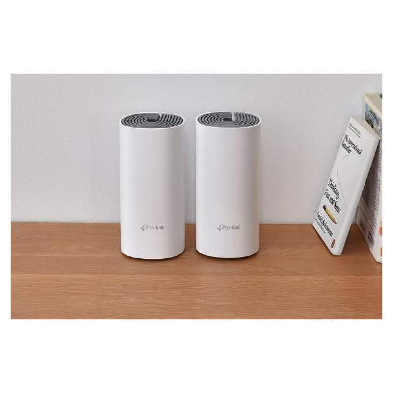 Tp-Link Wireless Router|TP-LINK|Wireless Router|2-pack|1167 Mbps|Mesh|IEEE 802.11ac|LAN \ WAN ports 2|Number of antennas 2|DECOE4(2-PACK)